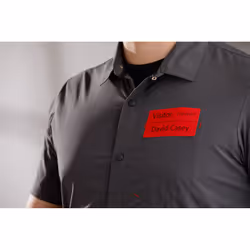 DYMO Etiquette d'expédition/badge nominatif de couleur LW ROUGE - 54x101 - 1 rouleau de 220 étiquettes - 2133399