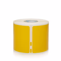 DYMO 2133400 étiquette auto-collante Rectangle aux angles arrondis Amovible Jaune 220 pièce(s)