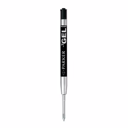 Parker Quinkflow, Noir, Moyen, Noir, Argent, Stylo à gel, 2 pièce(s)