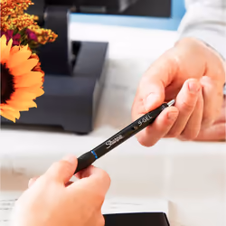 Sharpie S-Gel Stylos rétractables à encre gel Bleu 12 pièce(s) - Vue supplémentaire 5