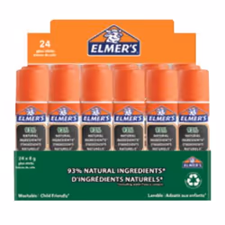 Elmer's PURE SCHOOL, Sec, Bâton de colle, 8 g, 24 pièce(s), Boîte