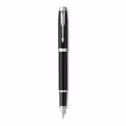 Parker IM, Noir, Acier inoxydable, Bleu, Vernis, Acier inoxydable, Moyen, Emballage cadeau