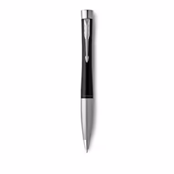 Parker URBAN, Clip, Stylo à bille rétractable par rotation, Rechargeable, Bleu, 1 pièce(s), Moyen