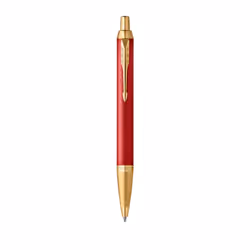 Parker IM Premium, Clip, Stylo à bille rétractable avec clip, Rechargeable, Bleu, 1 pièce(s), Moyen