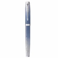 Parker 2153003, Gris, Métallique, Noir, Acier inoxydable, Vernis, Acier inoxydable, Fin