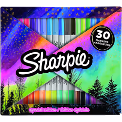 Sharpie 2158181, 30 pièce(s), Couleurs assorties, Multicolore, Fin/Ultra-fin, Garçon/Fille, Boîte