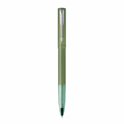Parker Vector XL, Stylo à bille, Vert, Acier inoxydable, Fin, Ambidextre, Emballage cadeau