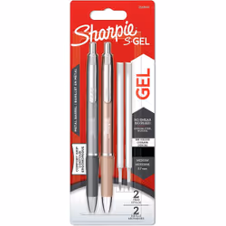 Sharpie 2162643 stylo à encre gel Stylos rétractables à encre gel Moyen Noir 2 pièce(s) - Vue supplémentaire 5