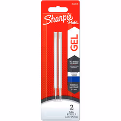 Sharpie 2162645, Bleu, Moyen, Noir, Gris, Rouge, Blanc, 0,7 mm, Stylo à gel, Blister