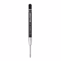 Parker Quinkflow, Noir, Fin, Noir, Argent, Stylo à bille, 2 pièce(s), Blister