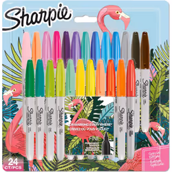 Sharpie 2169766 marqueur 24 pièce(s) Pointe fine Couleurs assorties
