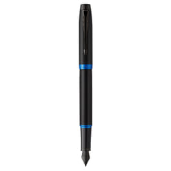 Parker IM Vibrant Rings stylo-plume Système de remplissage cartouche Noir, Bleu 1 pièce(s)