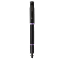 Parker IM Vibrant Rings stylo-plume Système de remplissage cartouche Noir, Violet 1 pièce(s)