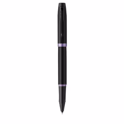 Parker IM Vibrant Rings, Stylo à bille, Noir, Violet, Métal, Fin, Ambidextre, Emballage cadeau