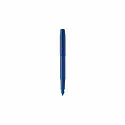 Parker IM Monochrome, Bleu, Système de reservoir rechargeable, Bleu, Acier inoxydable, Vernis, Moyen
