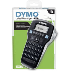 LabelManager 160 Etiqueteuse adapté pour rubans: D1 6 mm, 9 mm, 12 mm - Dymo