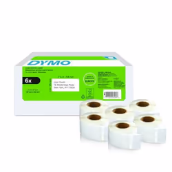 DYMO 2177564, Blanc, Rectangle, 2,5 cm, 5,4 cm, 2 kg, 2 kg