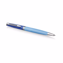 Waterman Hémisphère Bleu Stylo à bille rétractable avec clip Moyen 1 pièce(s)