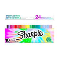 Sharpie 2180834 marqueur 24 pièce(s) Pointe fine Noir, Bleu, Gris, Orange, Rose, Violet, Rouge, Jaune