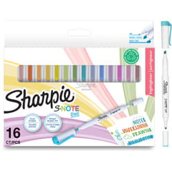Sharpie 2182115 marqueur 16 pièce(s) Bleu, Marron, Vert, Orange, Rose, Violet, Jaune