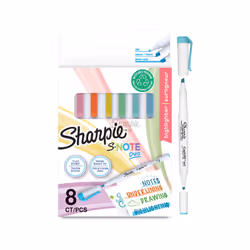 Sharpie 2182116, 8 pièce(s), Bleu, Vert, Orange, Rose, Jaune, Blanc, Rond