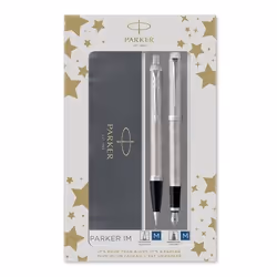 Parker 2183058, Argent, 2 pièce(s), Stylo à bille + Stylo plume
