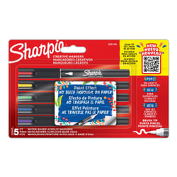 Sharpie 2201182 marqueur 5 pièce(s) Pointe du marqueur Bleu, Vert, Rouge, Violet, Jaune