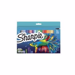 Sharpie 2201230, Pointe fine, Multicolore, 1 mm, 18 pièce(s), Boîte
