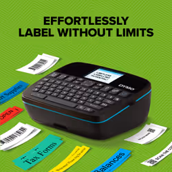 DYMO LabelManager LabelWriter 640CB Portable & Rechargeable Label Maker with Dual Connectivity - 2197370 imprimante pour étiquettes Thermique direct/Transfert thermique 12 mm/sec QWERTY - Vue supplémentaire 3