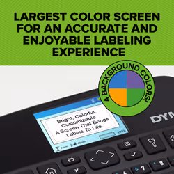 DYMO LabelManager LabelWriter 640CB Portable & Rechargeable Label Maker with Dual Connectivity - 2197370 imprimante pour étiquettes Thermique direct/Transfert thermique 12 mm/sec QWERTY - Vue supplémentaire 6