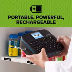 DYMO LabelManager LabelWriter 640CB Portable & Rechargeable Label Maker with Dual Connectivity - 2197370 imprimante pour étiquettes Thermique direct/Transfert thermique 12 mm/sec QWERTY - Vue supplémentaire 7