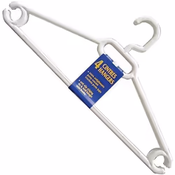 LAGUELLE - Cintre adulte plastique X4 43Cm eco