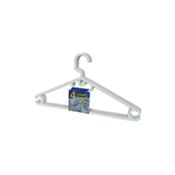 Laguelle - Cintre adulte plastique x4 42cm gain de place