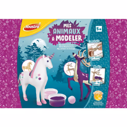 Maped Mes Animaux A Modeler - Feerie, 7 an(s), Plastique, Multicolore