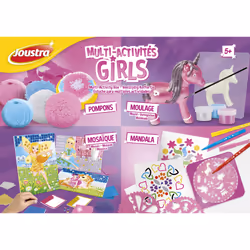 Maped Coffret Multi-Activites Girls, 5 an(s), Plastique, Multicolore, 59 pièce(s)