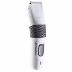 BaByliss E795E, Noir, Blanc, Barbe, Acier inoxydable, AC/Batterie, 60 min, 8 h