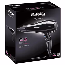 BaByliss D410E sèche-cheveux 2000 W Noir