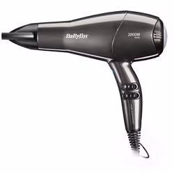 BaByliss D420E, Secteur, 25 m/s, Noir, Orifice de suspension, 2000 W, Boîte