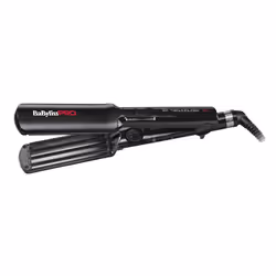 BaBylissPRO CRIMP38, Fer à friser, À chaleur, 150 °C, 230 °C, Noir, Chine
