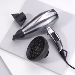 BaByliss Pro Digital sèche-cheveux 2200 W Gris, Argent - Vue supplémentaire 9