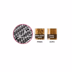BaByliss HSB100E brosse à cheveux et peigne Adulte Brosse à cheveux rectangulaire Rose 1 pièce(s)