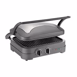 Cuisinart GR47E, Gris, Acier inoxydable, Acier inoxydable, 1600 W