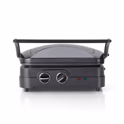 Cuisinart GR47BE, Noir, Grille de cuisson + plaque de cuisson, 2 zone(s), 4 pieds, 375 mm, 325 mm