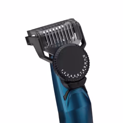 BaByliss Japanese Steel Beard Trimmer AC/Batterie 24 1,2 cm Noir, Bleu
