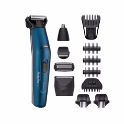 BaByliss Japanese Steel 12 in 1 Multi Trimmer Noir, Bleu Lithium-Ion (Li-Ion) - Vue supplémentaire 2