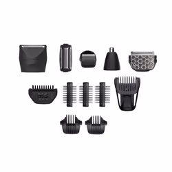 BaByliss Japanese Steel 12 in 1 Multi Trimmer Noir, Bleu Lithium-Ion (Li-Ion) - Vue supplémentaire 4