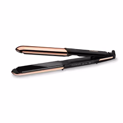 BaByliss Straight & Curl Brilliance, Fer à friser, À chaleur, 150 °C, 235 °C, Noir, Rose, Acier inoxydable