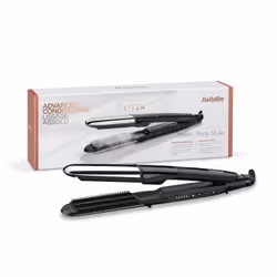 BaByliss Steam Mist Styler Fer à lisser Vapeur Noir, Argent 67 W 2,5 m - Vue supplémentaire 7