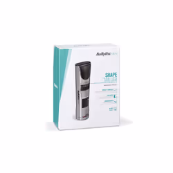 BaByliss T831E tondeuse à barbe AC/Batterie 3,5 cm Noir, Argent