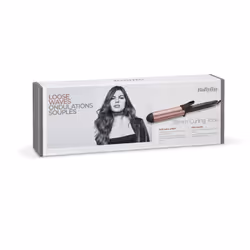 BaByliss 38 mm Curling Tong Fer à friser À chaleur Noir, Rose 2,5 m - Vue supplémentaire 7